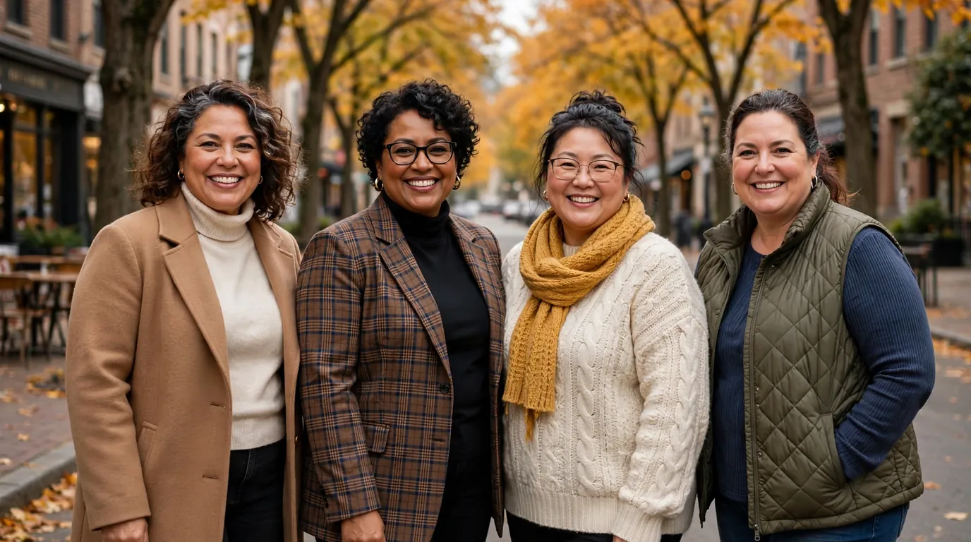 20 Fall Outfits for Plus Size Women Over 50 You’ll Actually Want to Wear