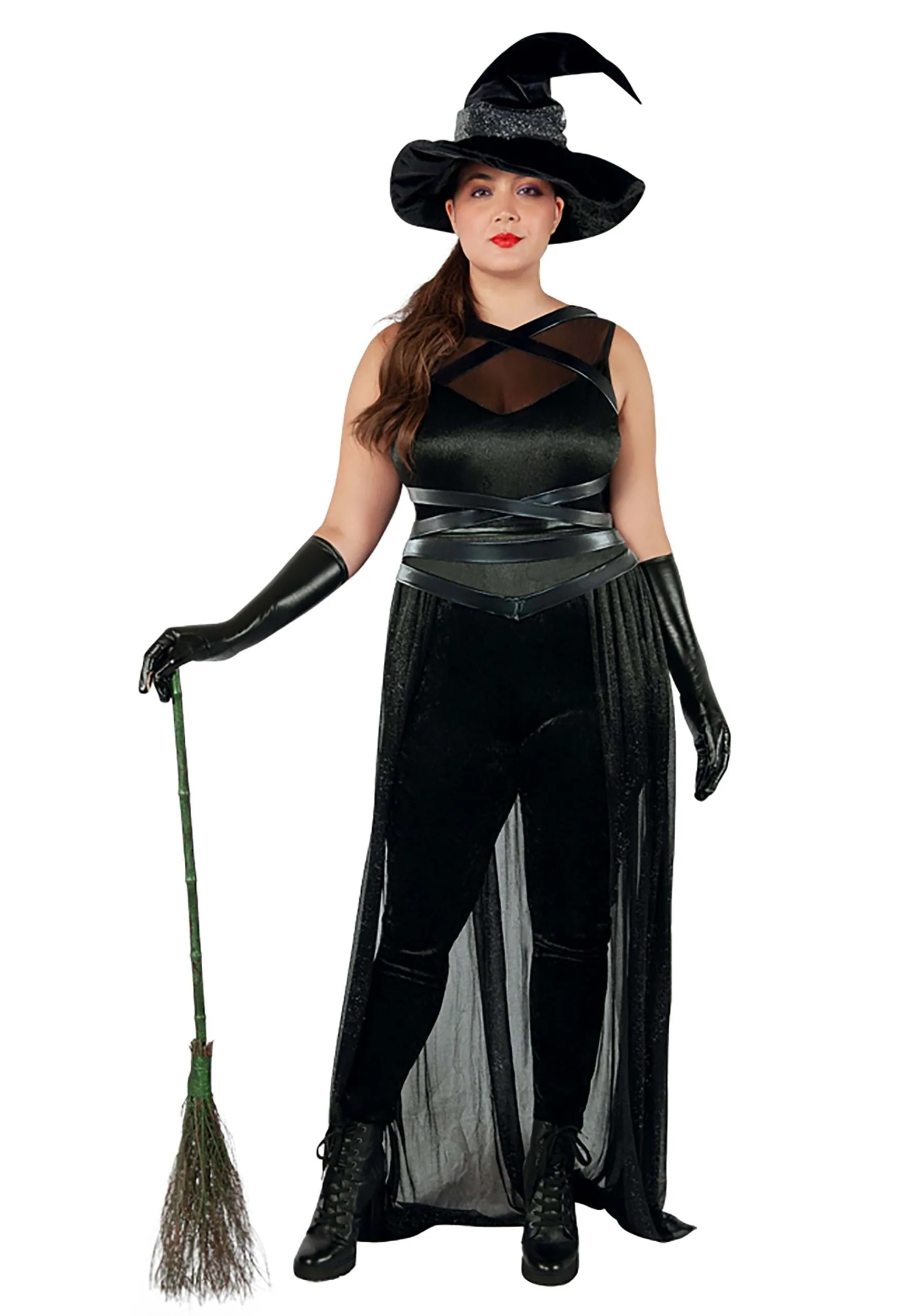 The Dark Velvet Raven Witch