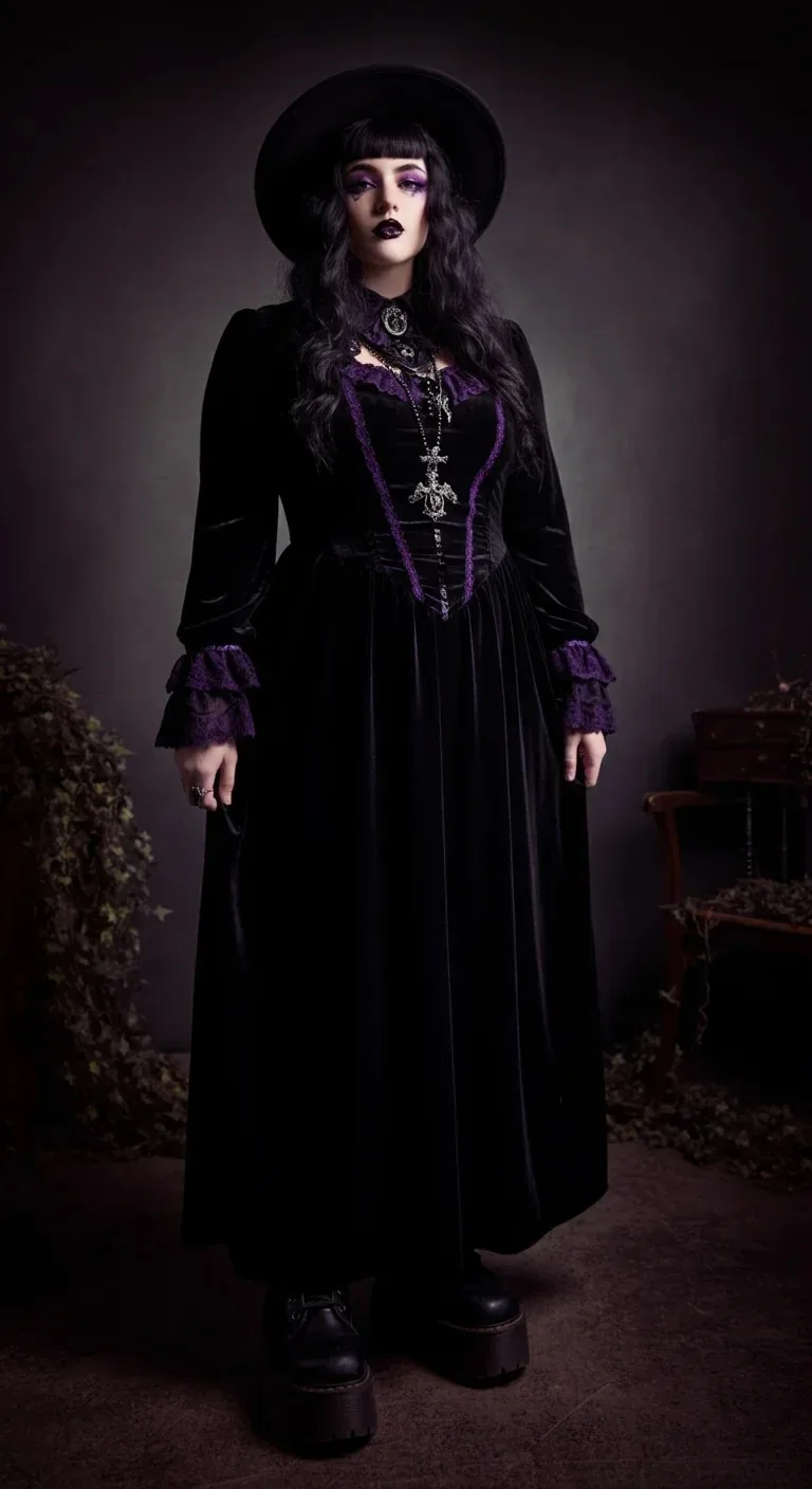 The Velvet Witch in Black: Drama Without Trying Too Hard
